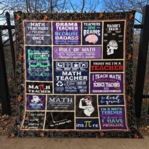 Teacher Quilt Blanket Ver 5  Quilt